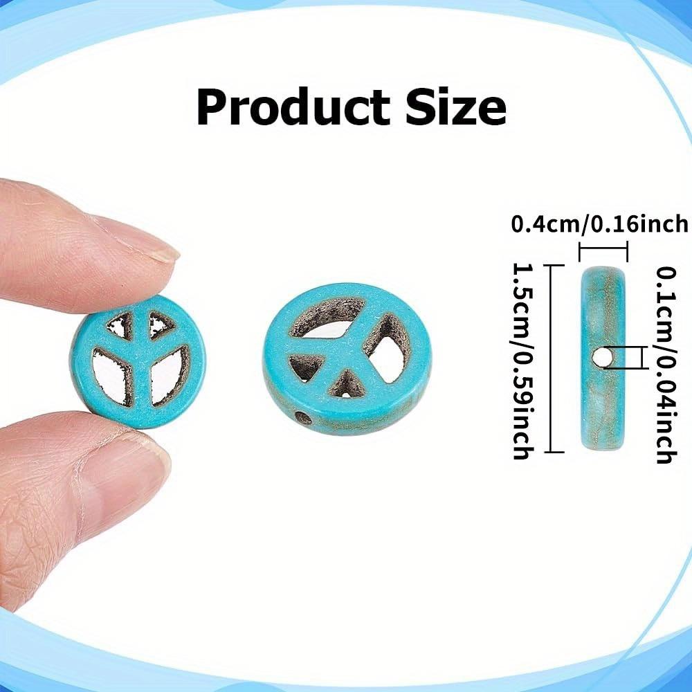 20/50/100 шт. Бусины с логотипом мира, плоские круглые каменные бусины, разнесенные ювелирные изделия, свободные бусины, серьги, браслеты, ожерелья своими руками