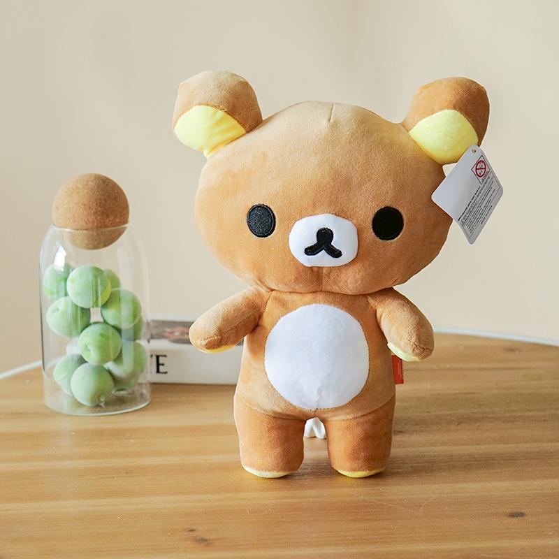 Kawaii Strawberry Rilakkuma Plushies Kuma Rilakkuma Plushies Teddy Bear Rilakkuma Мягкая кукла Rilakkuma Toys Рождественский подарок для детей