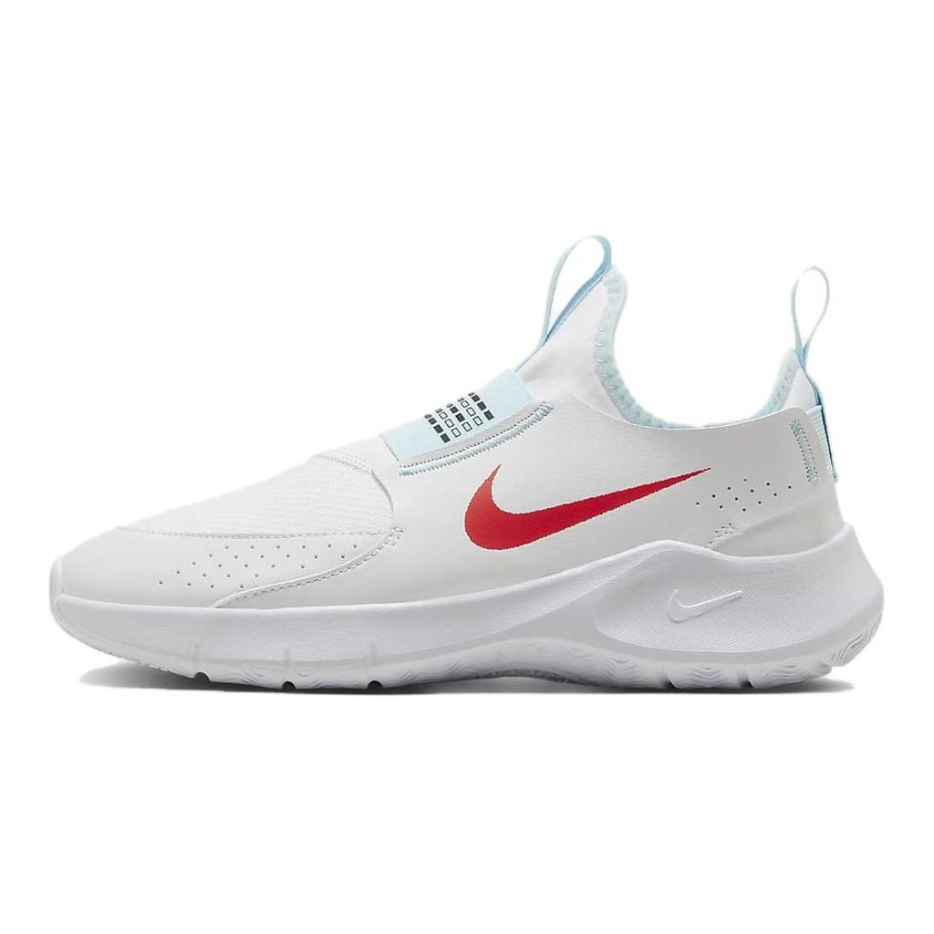 Nike Flex Runner Trendy Versatile Low-Top Kids Running Shoes Kids Running Shoes White Blue Red HM5635-161