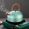 Flat Bottom Stove Water Kettle 2/3L Teapot Durable Star Point Whistle Kettle  Home