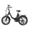 KOOLUX KL6S Adult Folding Electic Bicycle 500W Motor 48V15.6Ah Battery 20 Inch Fat Tires Electric Bike City Outdoor Off-Road E-Bike