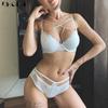 DKGEA Bandage Сексуальный комплект с бюстгальтером Push Up Толстый бюстгальтер