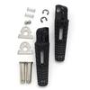 Motorcycle Rear Footrest Foot Pegs Pedals For Suzuki GSXS750 SV650 GSR750 GSX-S750 Gladius SFV650 Quad Dirt Bike Snow Moped Moto