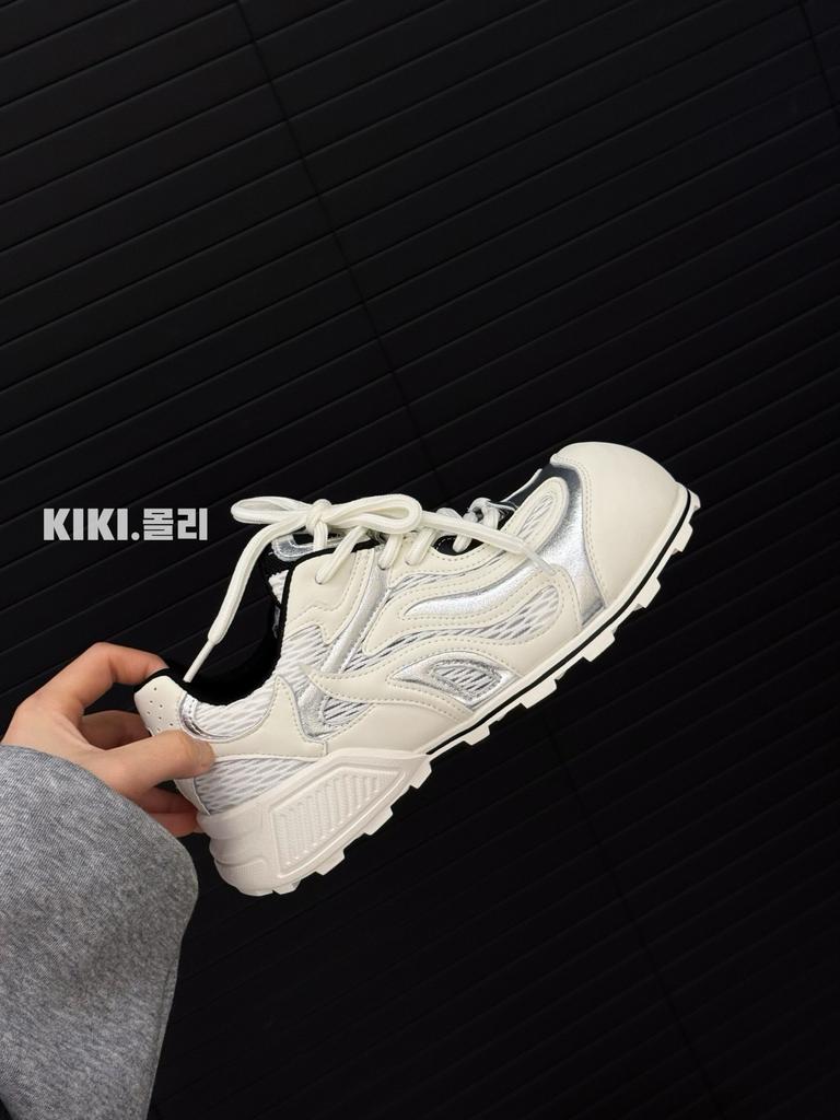 H55 Fashion Bowling Shoes Women's New Leisure Sports Thick-soled Thin Versatile Board Shoes Tide