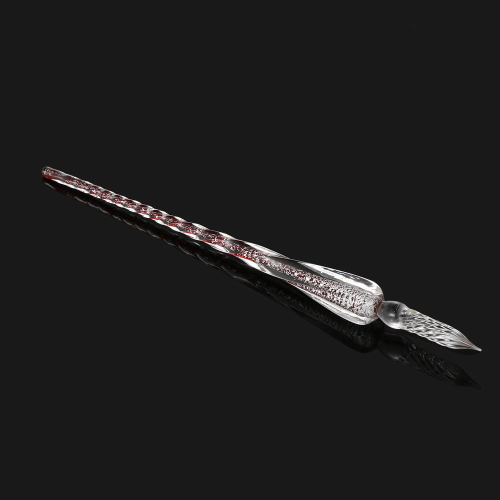 Pen Handmade Crystal Pen 0.7mm Vintage Dipping Pen Glass Dip Pen Signature Pen Fountain Pens
