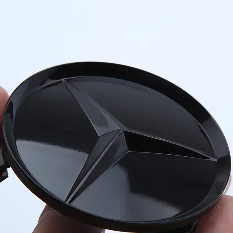 Car Sticker For Mercedes Benz W166 W212 W213 W246 W176 C260 C200 C300 C180 C63 W167 4Pieces Hub Accessories74mm ABS Car Wheel Ce