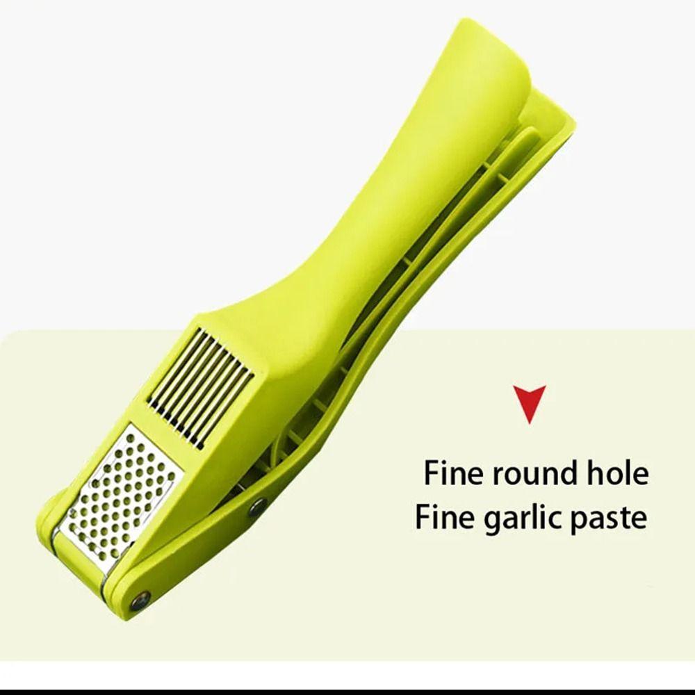 Mashing Function Garlic Slicer Manual Type Garlic Masher 2-in-1 Garlic Press  Home Cooking