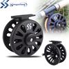 Fly Fishing Reel Ultralight Plastic Black Fishing Tackle Accessories Bass Corbon Fishing Wheel