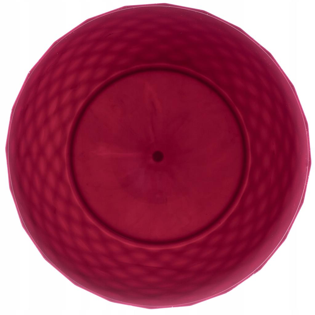 KADAX Пластиковый горшок с подставкой Кашпо для цветов 12см Розовый