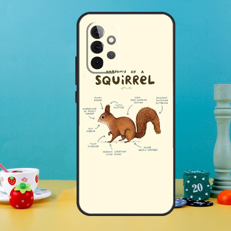 Squirrel Cute Animals Case For Samsung Galaxy A05 A36 A56 A26 A16 A53 A33 A13 A12 A32 A52 A55 A35 A15 A54 A34 A14