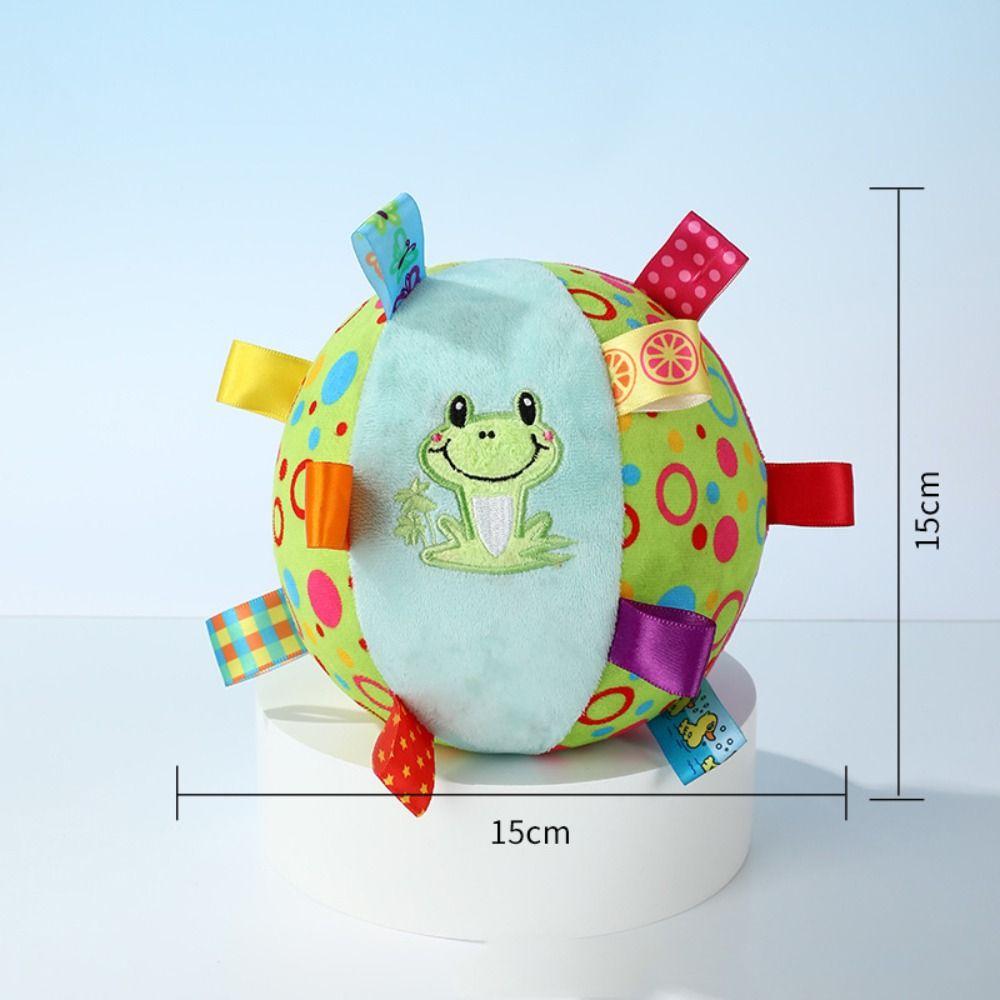 Bite Resistant Handle Dog Toys Plush Dog Squeak Ball Toys Funny Dog Chewing Ball Pet Supplies