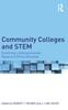 The Community Colleges and STEM : Examining Underrepresented Racial and Ethnic Minorities Book
