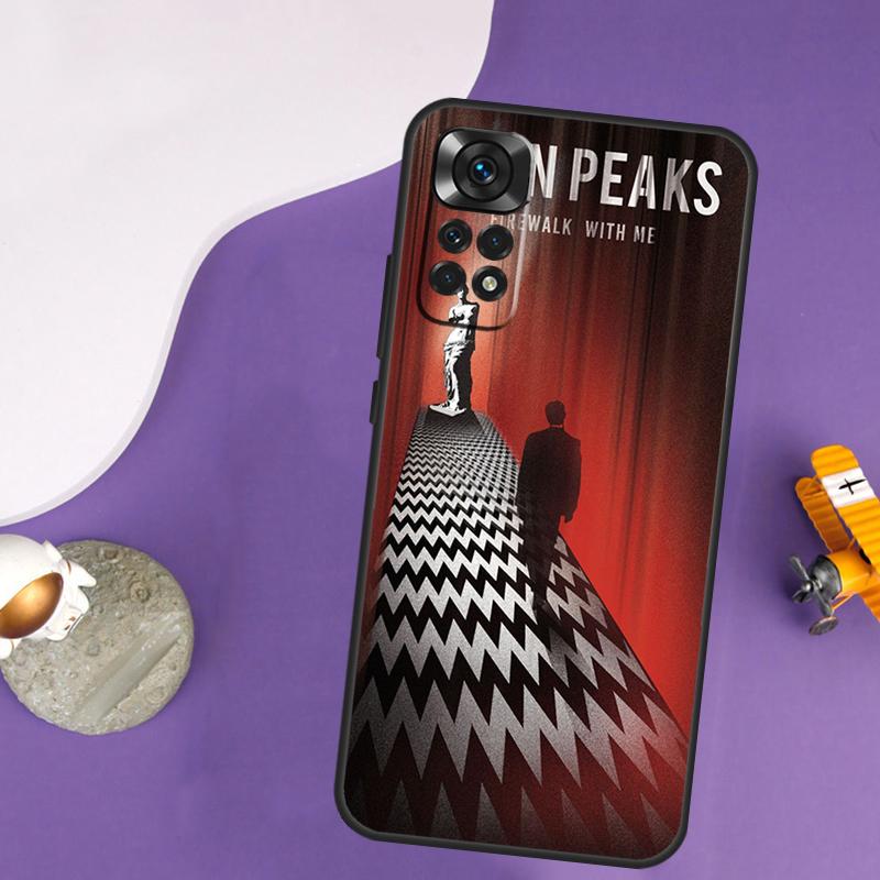 Twin Peaks Case For Xiaomi Redmi Note 13 14 Pro 12 9 10 11 Pro 10S 11S 12S Redmi 14C 13C 10C 12C Cover