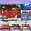 Duvet Cover Christmas Santa Claus Snowman Elk Bedding Set Pillow Cases All Sizes