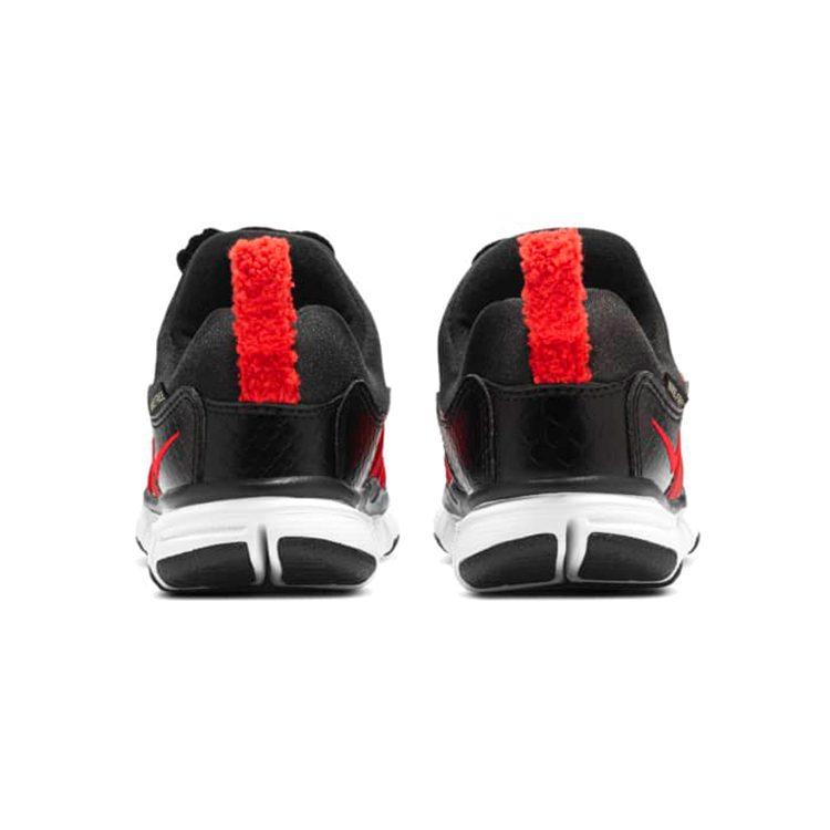 Nike Dynamo Free QS Низкие Спортивные Повседневные Кроссовки Черно-Красные Детские Возраст 3-7 Лет DC8317-001