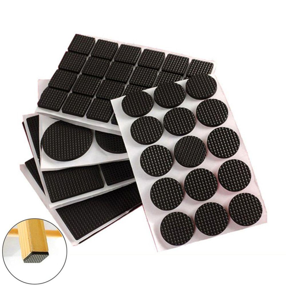 Soft Bumper Self-adhesive Table Anti-slip Mat Floor Protector Anti Noisy Furniture Leg Pads