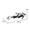 Космический фильм Speeder Bike Белый Строительные блоки Модель транспортного средства Игрушки Костюм для взрослых и детей Коллекция 61 предмет
