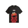 Kith X Sesame Street Elmo Tee Black Men Tops KHM033091-001