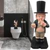 Tissue Stand Sculpture Fashion Butler Shape Paper Holder Sculpture Durable Paper Stand Statue