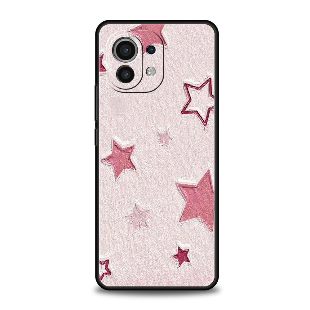 Чехол для телефона Love Flower Art для Xiaomi 14 13 12 11 Lite 13T 12T 11T Pro 9T Mi Poco X6 X5 M3 X3 Pro F5 F4 F3 5G Силиконовый чехол