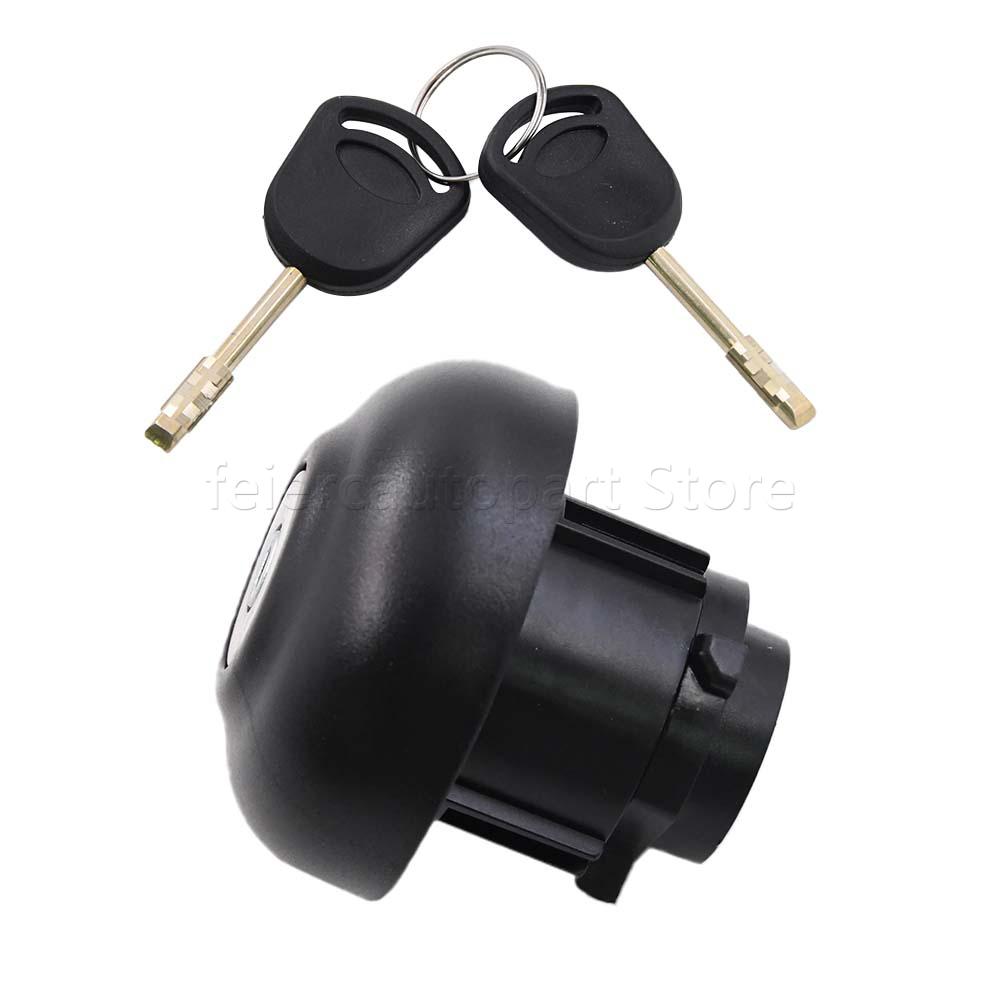 For Ford Transit Mk7 Anti Theft Diesel Fuel Tank Filler Cap Cover Lock With 2 Keys Kit 2006 - 2018 1715043 9C119K163AA