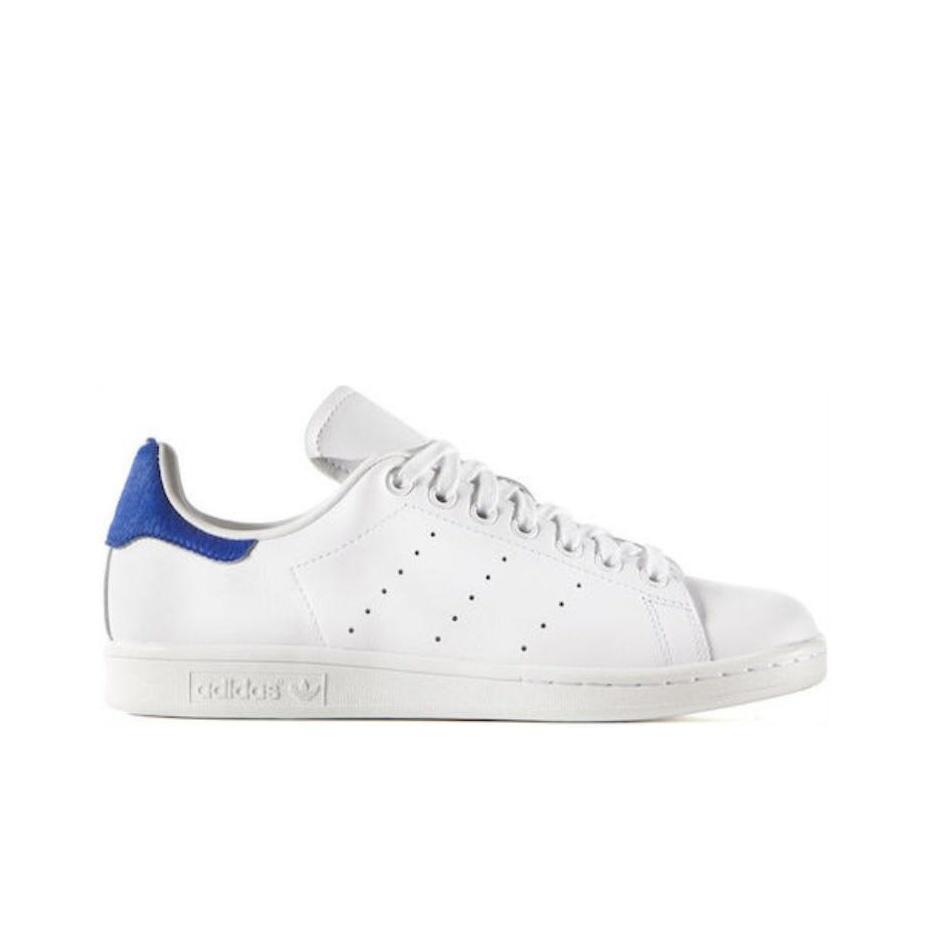 Adidas Originals Stan Smith Round Toe Lace-Up Comfortable Versatile Non-Slip Shock Absorbing Durable Low-Top Sneakers Unisex Sneakers White S75559
