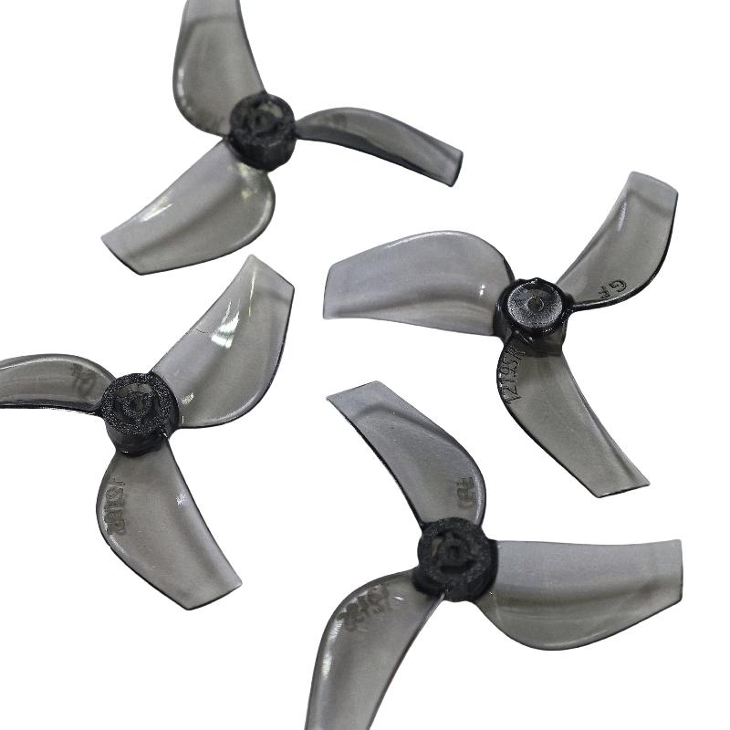 4 шт. 3-лопастных сверхлегких пропеллера CW CCW 1219S 31 мм для FPV Tinywhoop микро-дрона для мотора 0702 29000Kv DIY запчасть