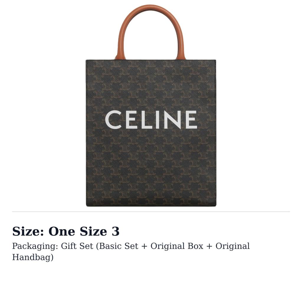 CELINE Cabas Artificial Leather Tote Bag, Shopping Bag, Sheet Music Bag, Shoulder Bag, Crossbody Bag, Handbag Small 191542BZK-04LU
