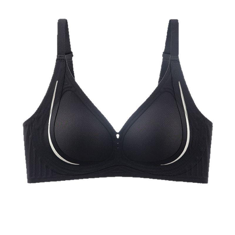 Original corrective pull-up underwear women's open shoulder beauty back chest gathering seamless upper support sub-breasts sports bra