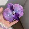 Sophisticated Orchids Hair Fasteners Slip Sturdy Stylish Hair Ornaments Decoration  for Children To Adults Daily Use