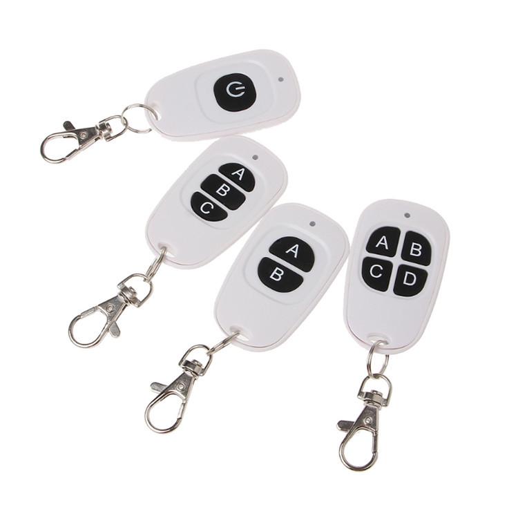 220V Smart RF Wireless Switch & White Egg 2-Key Remote Control