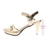 Gold Silver Women's Sandals Super High Heels Sexy Open Toe Platform Sandal Summer Gladiator Party Dress Wedding Shoes Woman 2024