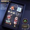 Genshin Impact Keychains, Bookmarks, Charms & Weapon Models Set - Ideal Gifts for Students