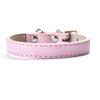Fashion PU Leather Flat Pet Collar Multicolor Size Dog Leash Rope Pet Collar Pet Supplies