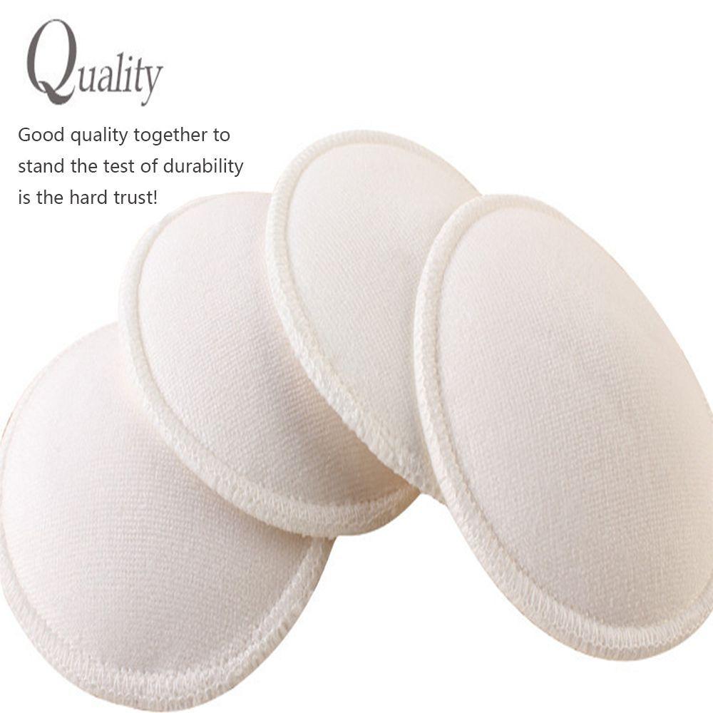 Women Bra Pad Washable Anti Overflow Breast Pads Mammy Breast Pads 4PCS Maternity Nursing Bra