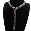 15mm Stainless Steel Silver Cuban Chain Choker Necklace for Men