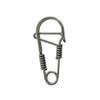Stainless Steel Clasp Dual Lock Keychain Snap Clip Carabiner Key Ring  Belt Clip