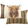 Evans Lichfield Hunter Highland Cow Cushion Cover