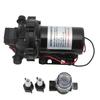 Self Priming DC Diaphragm Pump 12V 18.9LPM 5.0GPM Rated Flow with 15A Fuse Auto Cut Off for RV Boat