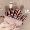 13-Piece Pro Soft Fluffy Makeup Brush Set Premium Cosmetic Eyeshadow Blending Brushes Kit for Women ABS Plastic Rod and Gentle Polyester Bristles
