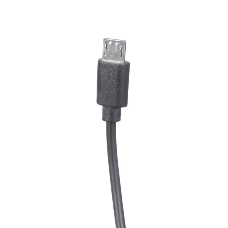 Type C Female To USB C & Micros USB Male Charging Cable with On/Off Switches Charge 2 Devices Simultaneously