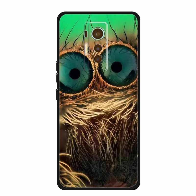 For Tecno Phantom X 2021 Case Luxury TPU Silicone Soft Cover Phone Cases for PhantomX 2021 AC8 Protection Cartoon Bumper Etui