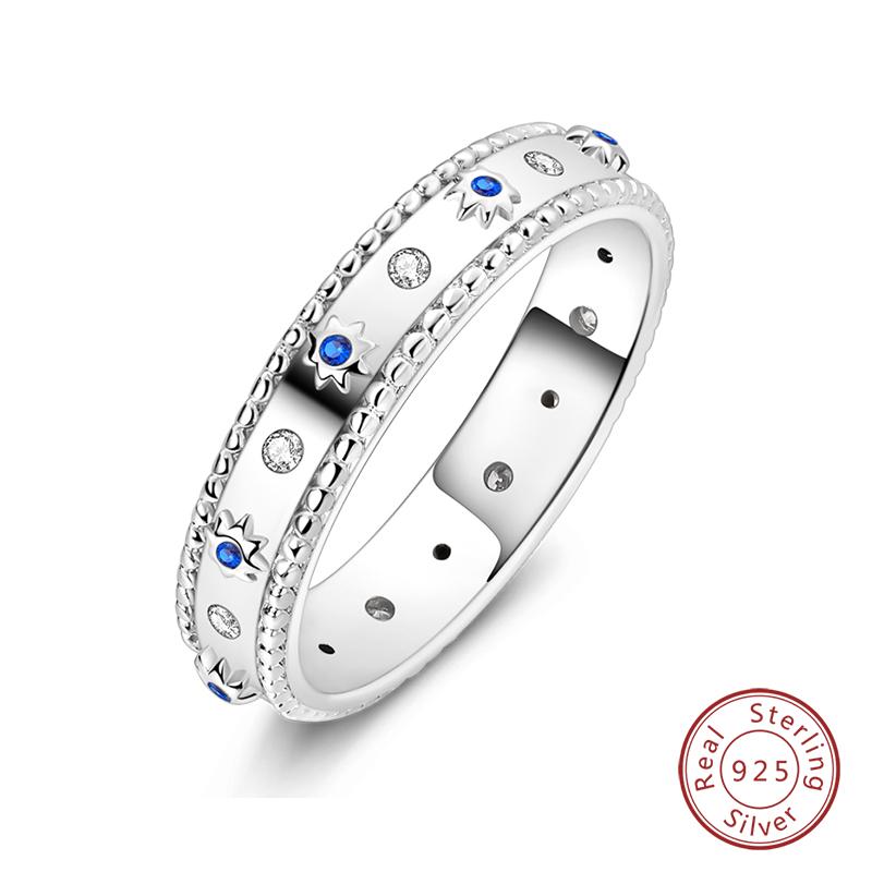925 Sterling Silver Heart Shaped Infinite Minimalist Rings Hollow Celtic Knot Rings for Women Elegant Engagement Wedding Jewelry
