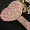 Pocket Personalized Bling Diamond Rhinestone Handheld Cosmetic Mirror