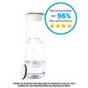 Filter Bottle and Carafe Graphite White Filter Bottle - 1 MicroDisc Filter Included