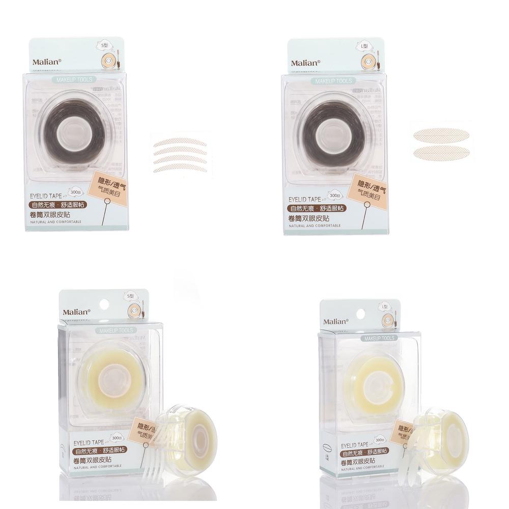 Инструменты для красоты глаз Клейкие кружевные полоски для подтяжки глаз Невидимые наклейки для век Двусторонняя лента для век