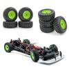 Remote Control Car Tires 4pcs Replacements for 12MM 14MM 17MM ARRMA TRX HSP Tamiya HPI Off road Vehicle Short Truck