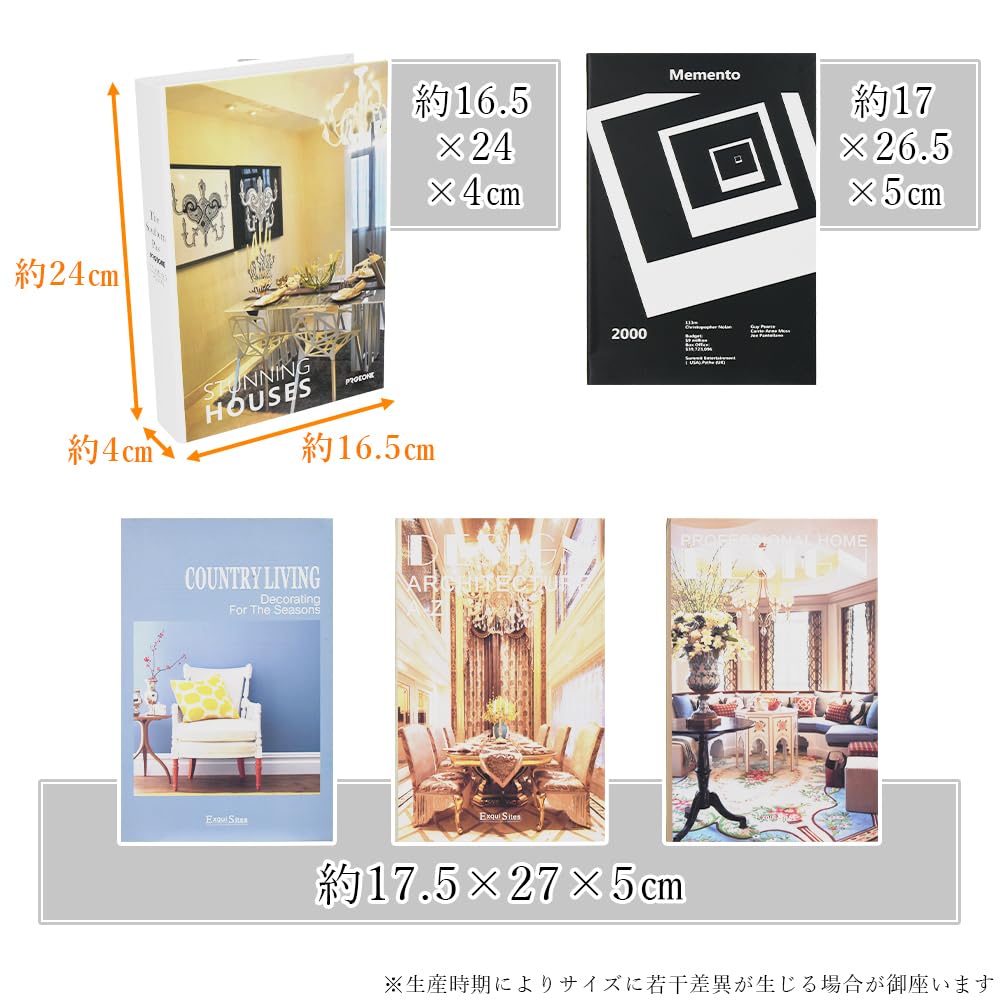 MulaF Interior Book Set, Cafe-Style Home Decor, Photography Props, Lightweight Display Goods, Perfect for Redecorating Your Living Room