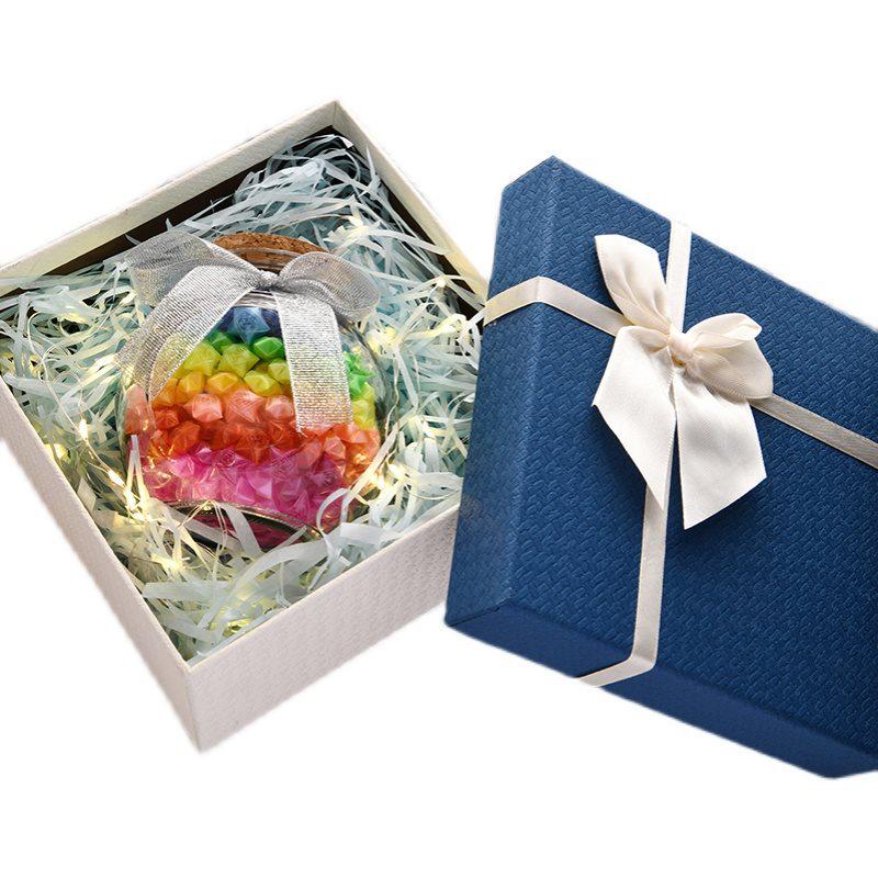 Трубочка Звезда, сложенная в пятиугольник - Материал для трубочек Счастливая звезда, Бутылка для желаний, Подарок для студентов