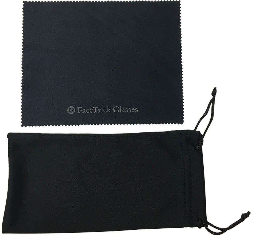 Hands-free Eyeglass-style Magnifying Glass, 1.6x Magnification, Face Trick Glasses, Flip-up Function, Black